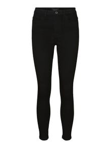 Vero Moda VMSOPHIA Hohe Taille Skinny Fit Jeans -Black - 10241288