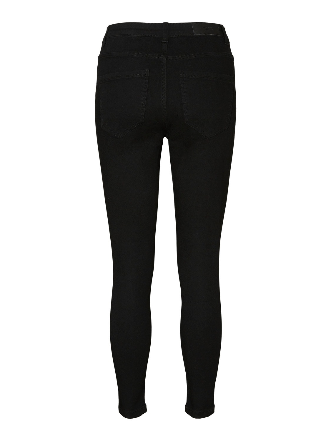 Vero Moda VMSOPHIA Hohe Taille Skinny Fit Jeans -Black - 10241288