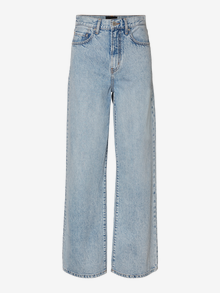 Vero Moda VMREBECCA Wide Leg Fit Jeans -Light Blue Denim - 10241648