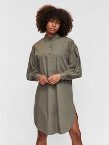 Vero Moda VMLENNY Korte jurk -Dusty Olive - 10242122