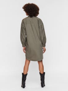 Vero Moda VMLENNY Korte jurk -Dusty Olive - 10242122