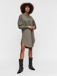 Vero Moda VMLENNY Korte jurk -Dusty Olive - 10242122