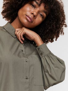 Vero Moda VMLENNY Korte jurk -Dusty Olive - 10242122