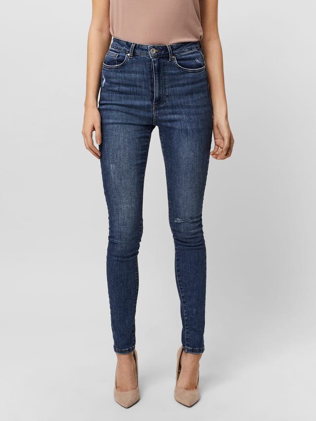Vero Moda VMLOA High rise Skinny Fit Jeans - 10243535