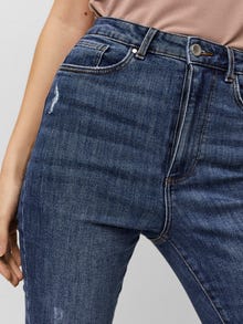 Vero Moda VMLOA Høj talje Skinny fit Jeans -Medium Blue Denim - 10243535