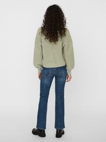Vero Moda VMLEA Gebreid vest -Desert Sage - 10243769