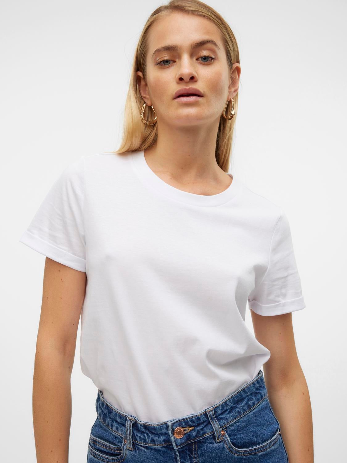 Basic T shirts Tops for Women VERO MODA