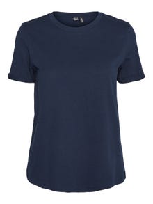 Vero Moda VMPAULA T-skjorte -Navy Blazer - 10243889