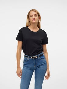 Vero Moda VMPAULA T-Shirt -Black - 10243889
