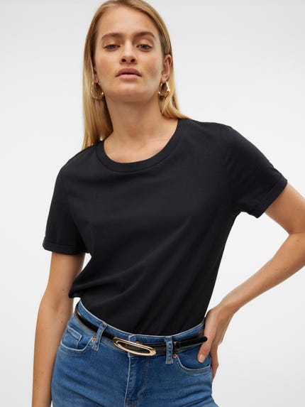 Vero Moda oranje dames t-shirt | Shop nu bij Vero Moda oranje dames t-shirt | Shop nu bij