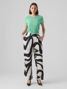 Vero Moda VMPAULA T-Shirt -Jade Cream - 10243889