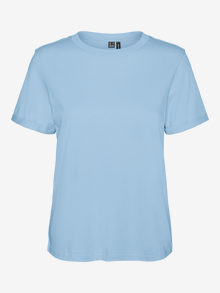 Vero Moda VMPAULA T-Shirt -Blue Bell - 10243889