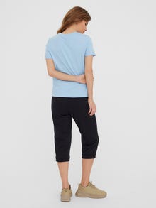 Vero Moda VMPAULA T-Shirt -Blue Bell - 10243889