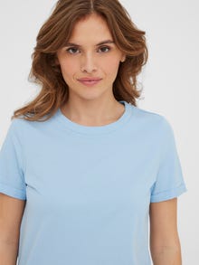 Vero Moda VMPAULA T-Shirt -Blue Bell - 10243889