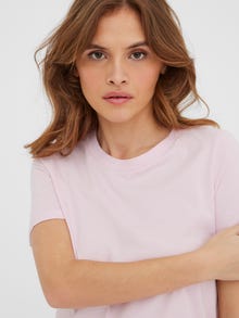 Vero Moda VMPAULA T-Shirt -Parfait Pink - 10243889