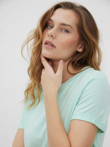 Vero Moda VMPAULA T-Shirt -Brook Green - 10243889
