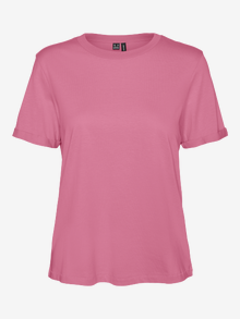 Vero Moda VMPAULA T-Shirt -Hot Pink - 10243889