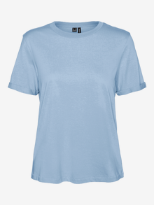 Vero Moda VMPAULA T-Shirt -Cerulean - 10243889