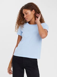 Vero Moda VMPAULA T-Shirt -Cerulean - 10243889