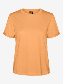 Vero Moda VMPAULA T-shirts -Mock Orange - 10243889