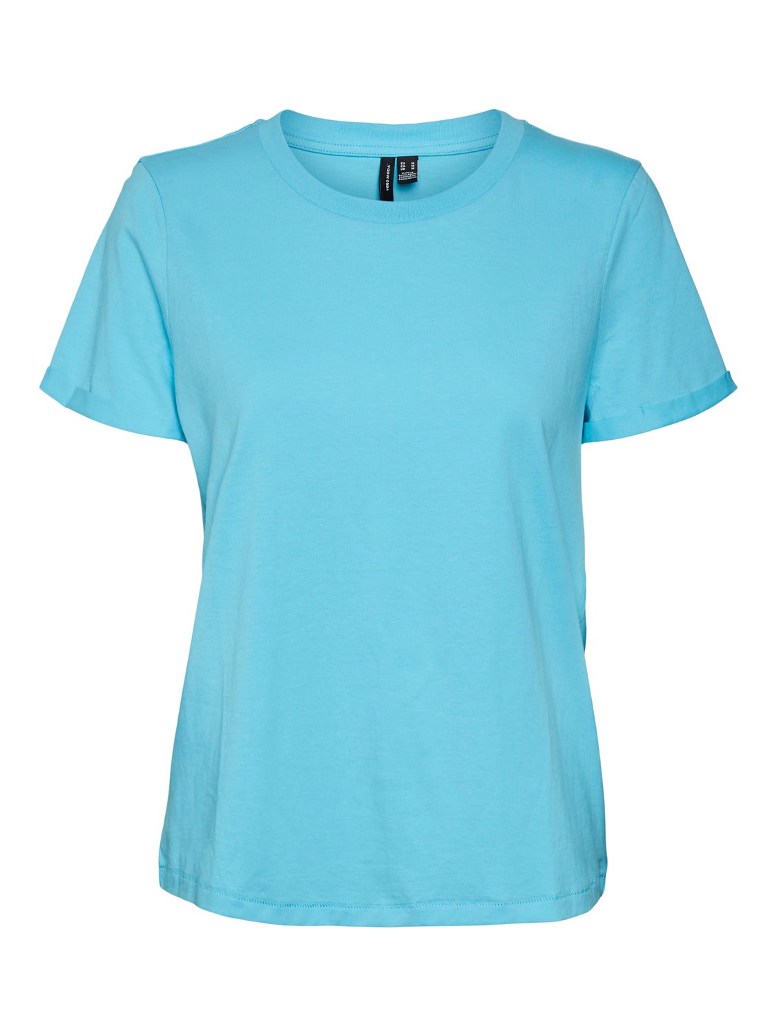 Vero Moda VMPAULINA - T-shirt basic - light grey melange