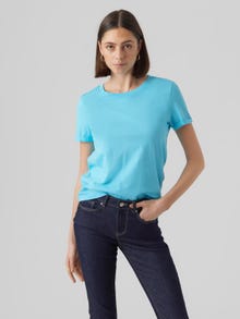 Vero Moda VMPAULA T-skjorte -Bachelor Button - 10243889