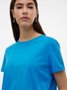 Vero Moda VMPAULA T-shirt -Ibiza Blue - 10243889