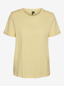 Vero Moda VMPAULA T-Shirt -Mellow Yellow - 10243889