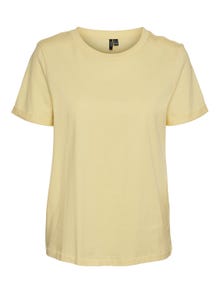 Vero Moda VMPAULA T-shirts -Mellow Yellow - 10243889