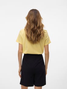 Vero Moda VMPAULA T-Shirt -Mellow Yellow - 10243889