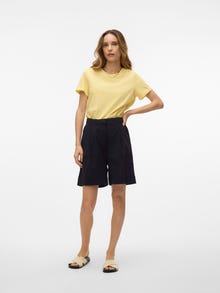 Vero Moda VMPAULA T-Shirt -Mellow Yellow - 10243889