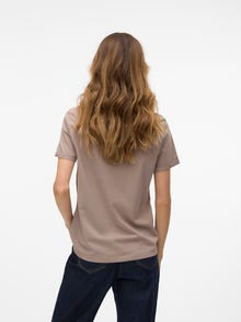 Vero Moda VMPAULA T-shirts -Moon Rock - 10243889