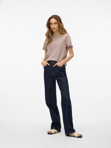 Vero Moda VMPAULA T-shirts -Moon Rock - 10243889