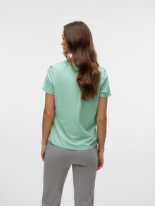 Vero Moda VMPAULA T-Shirt -Birds Egg Green - 10243889
