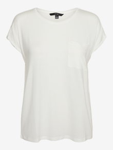 Vero Moda VMDAVA Top -Snow White - 10243936