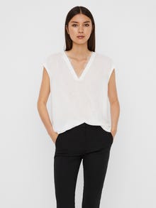 Vero Moda VMCARRIE T-shirt -Snow White - 10244100