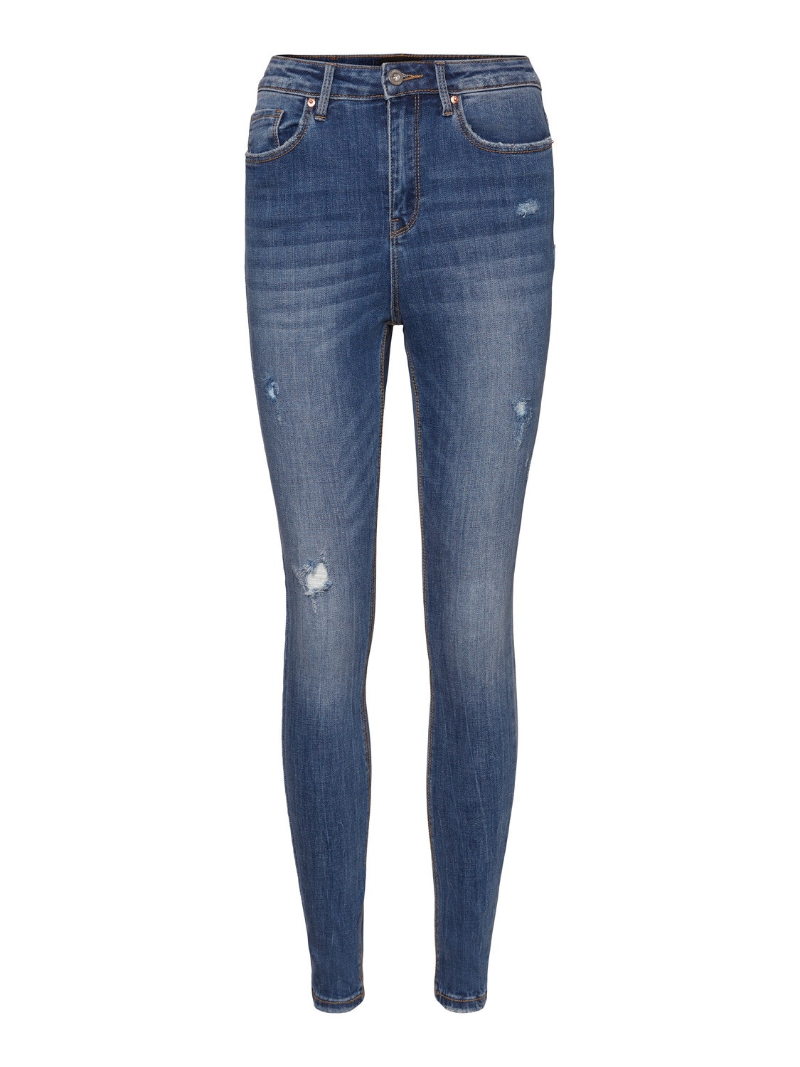 Vero Moda VMSOPHIA Krój skinny Jeans -Medium Blue Denim - 10244188