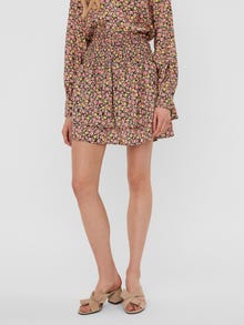 Vero Moda VMELLIE Kurzer Rock -Geranium Pink - 10244412