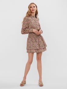 Vero Moda VMELLIE Korte rok -Geranium Pink - 10244412