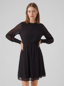 Vero Moda VMSMILLA Krótka sukienka -Black - 10244553