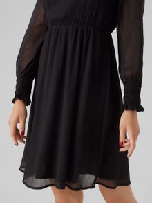 Vero Moda VMSMILLA Kort klänning -Black - 10244553