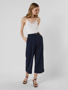 Vero Moda VMHAVIVA Trousers -Navy Blazer - 10244937