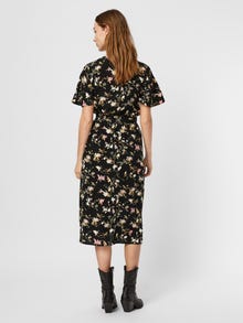 Vero Moda VMSIMPLY Long dress -Black - 10245141
