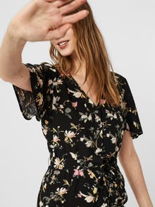 Vero Moda VMSIMPLY Long dress -Black - 10245141