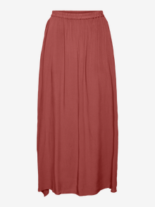 Vero Moda VMEASY Korkea vyötärö Pitkä hame -Marsala - 10245157
