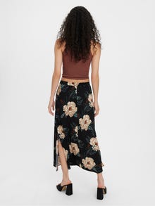 Vero Moda VMEASY High waist Long skirt -Black - 10245157