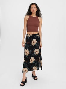 Vero Moda VMEASY High waist Lange rok -Black - 10245157