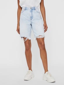 Vero Moda VMCARLA Shorts -Light Blue Denim - 10245229