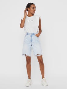 Vero Moda VMCARLA Shorts -Light Blue Denim - 10245229