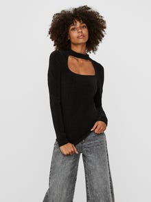 Vero Moda VMEMMY Tops -Black - 10245304